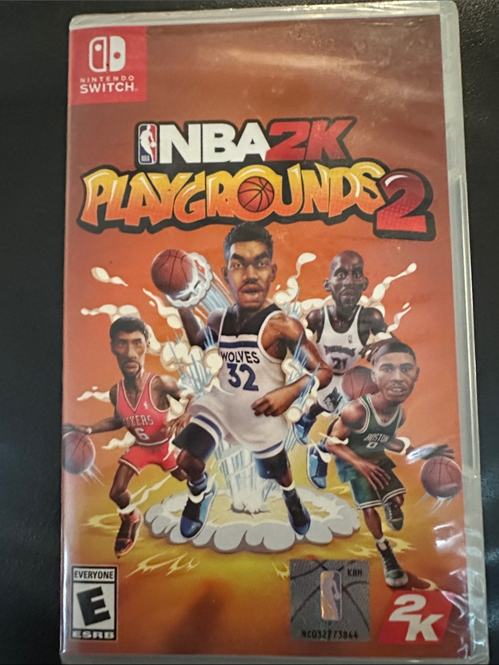 Nintendo Switch NBA 2K Playgrounds 2 Orange Cover